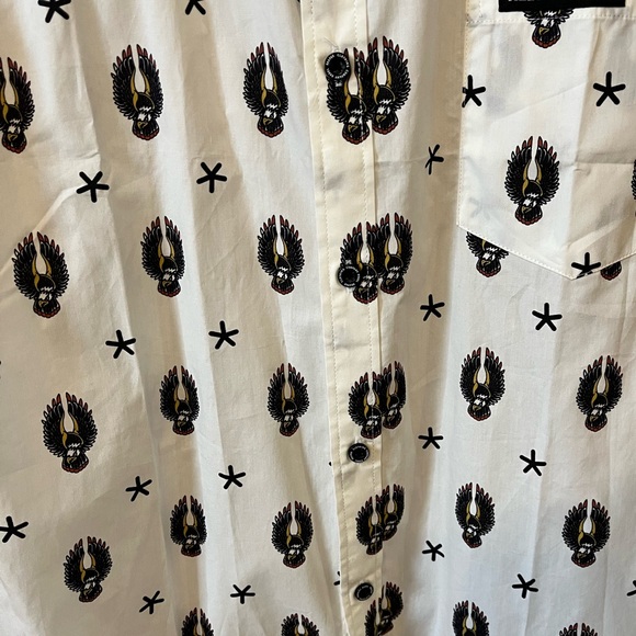 Rebel Reaper Button Up - Picture 4 of 5